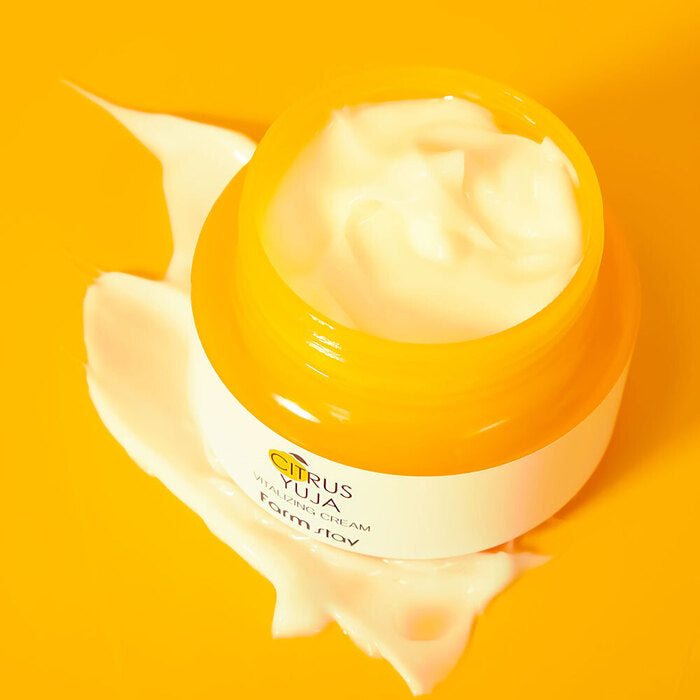 Citrus Yuja Vitalizing Cream for Radiance | Farmstay