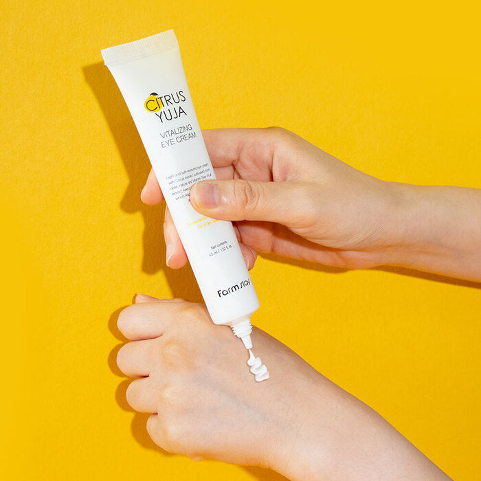Citrus Yuja Vitalizing Eye Cream 45ml | Farmstay