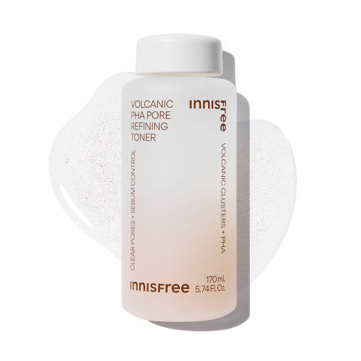 Volcanic PHA Pore Refining Toner - Elevate Your Skin's Texture (170ml) | innisfree