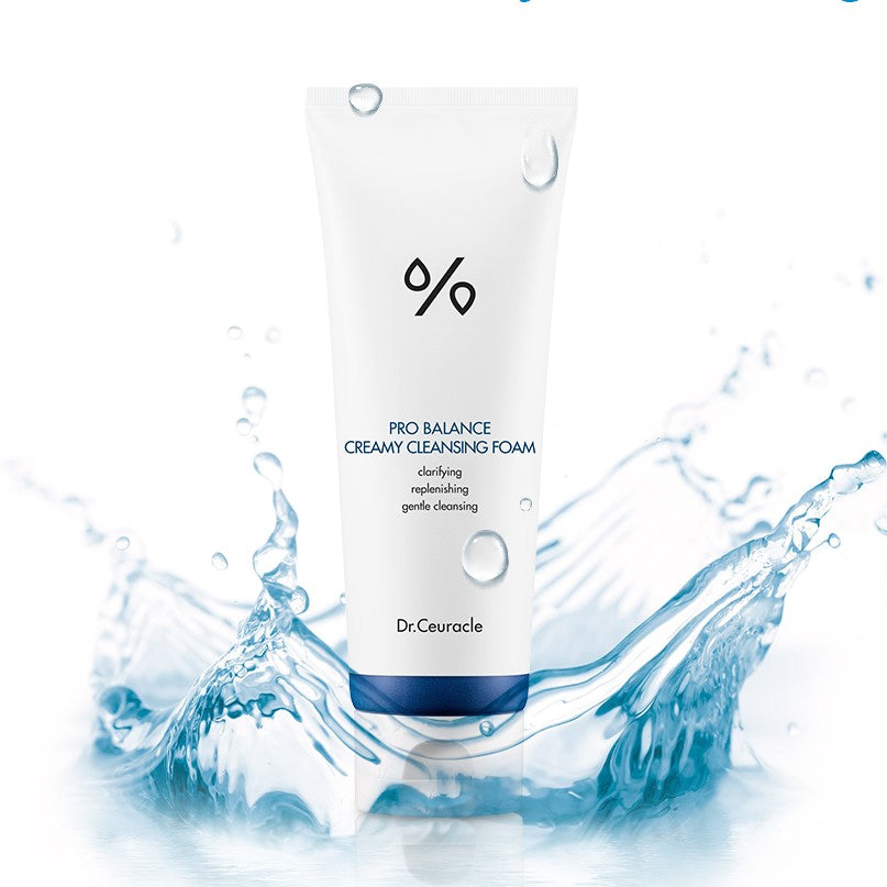 Pro Balance Creamy Cleansing Foam for Radiant Skin | Dr. Ceuracle