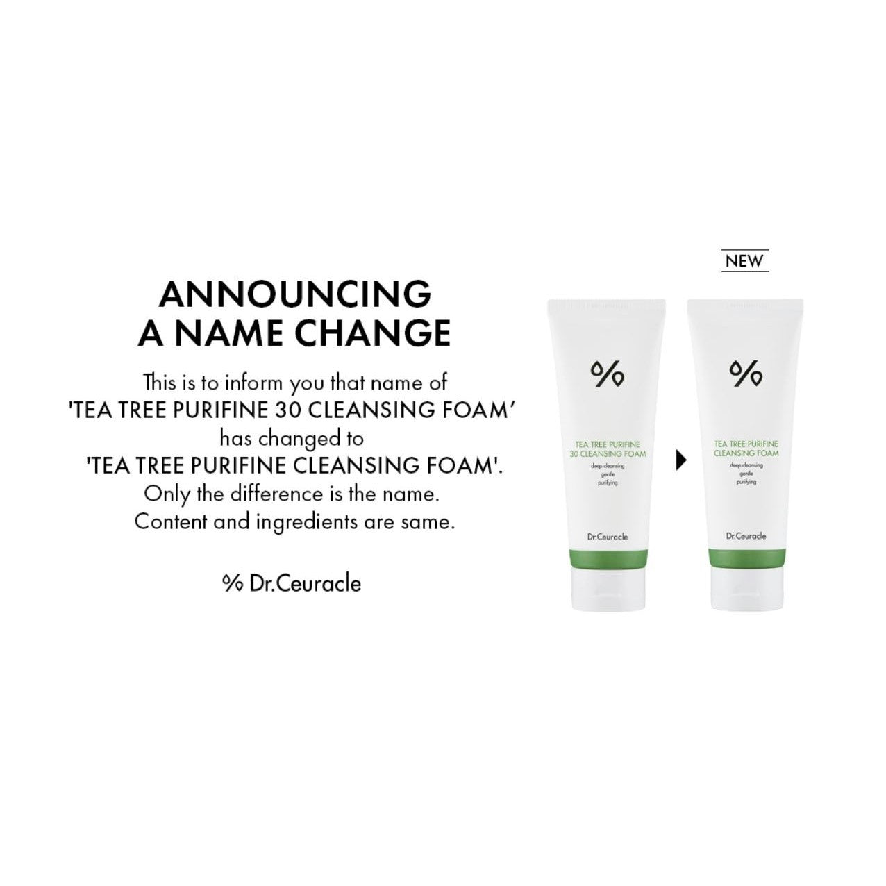Experience the luxurious Dr. Ceuracle Tea Tree Purifine Cleansing Foam, crafted in South Korea, blending 30% tea tree extract and shea butter for radiant skin.