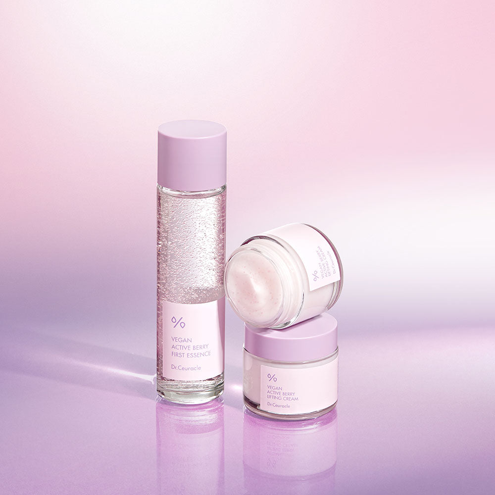 Vegan Active Berry Lifting Cream for Youthful Radiance | Dr. Ceuracle