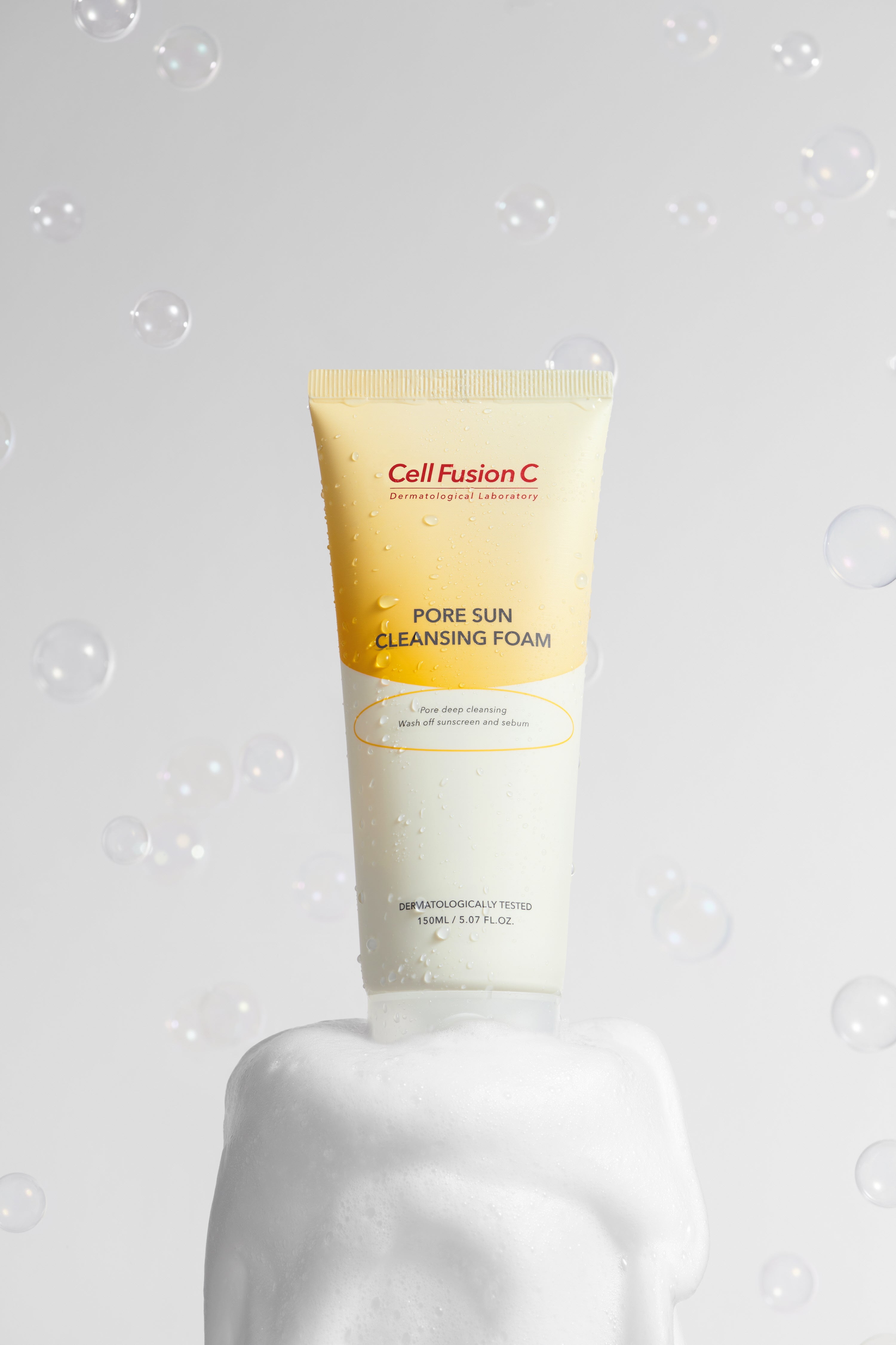 Rejuvenating Pore Sun Cleansing Foam | CellFusionC
