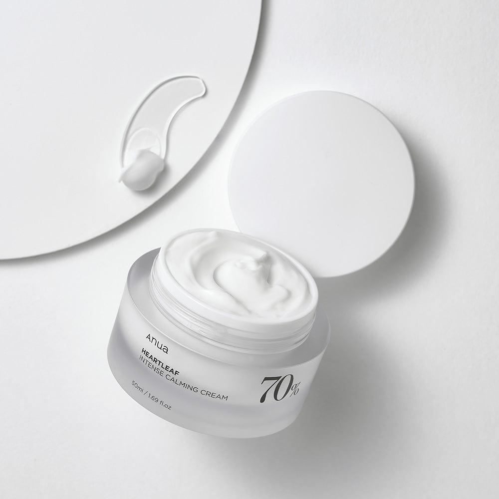 Crema Heartleaf 70% intensamente lenitiva per un'idratazione profonda e il ripristino della barriera cutanea (50 ml) | Anua