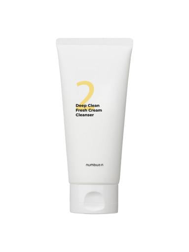 No.2 Deep Clean Fresh Cream Cleanser 120ml | Numbuzin