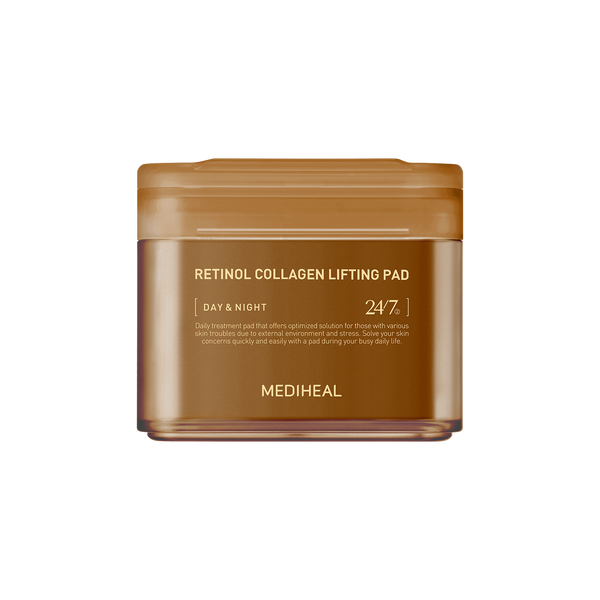Revitalising Retinol Collagen Lifting Pad for Ageless Beauty (100ea) | MEDIHEAL