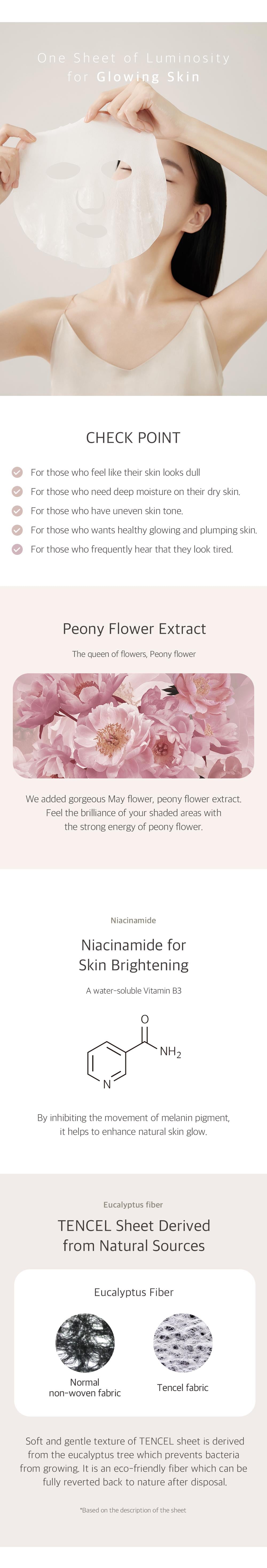 Peony Jelly Mask 10 sheets | NEEDLY
