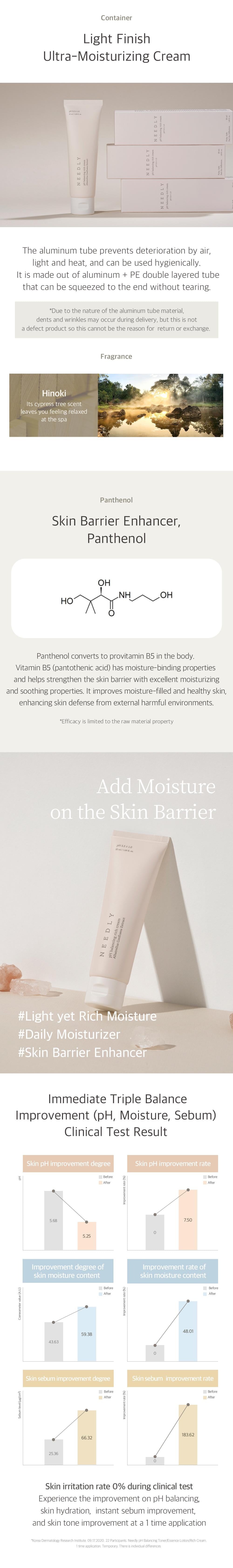 pH balancing rich cream 50ml | NEEDLY
