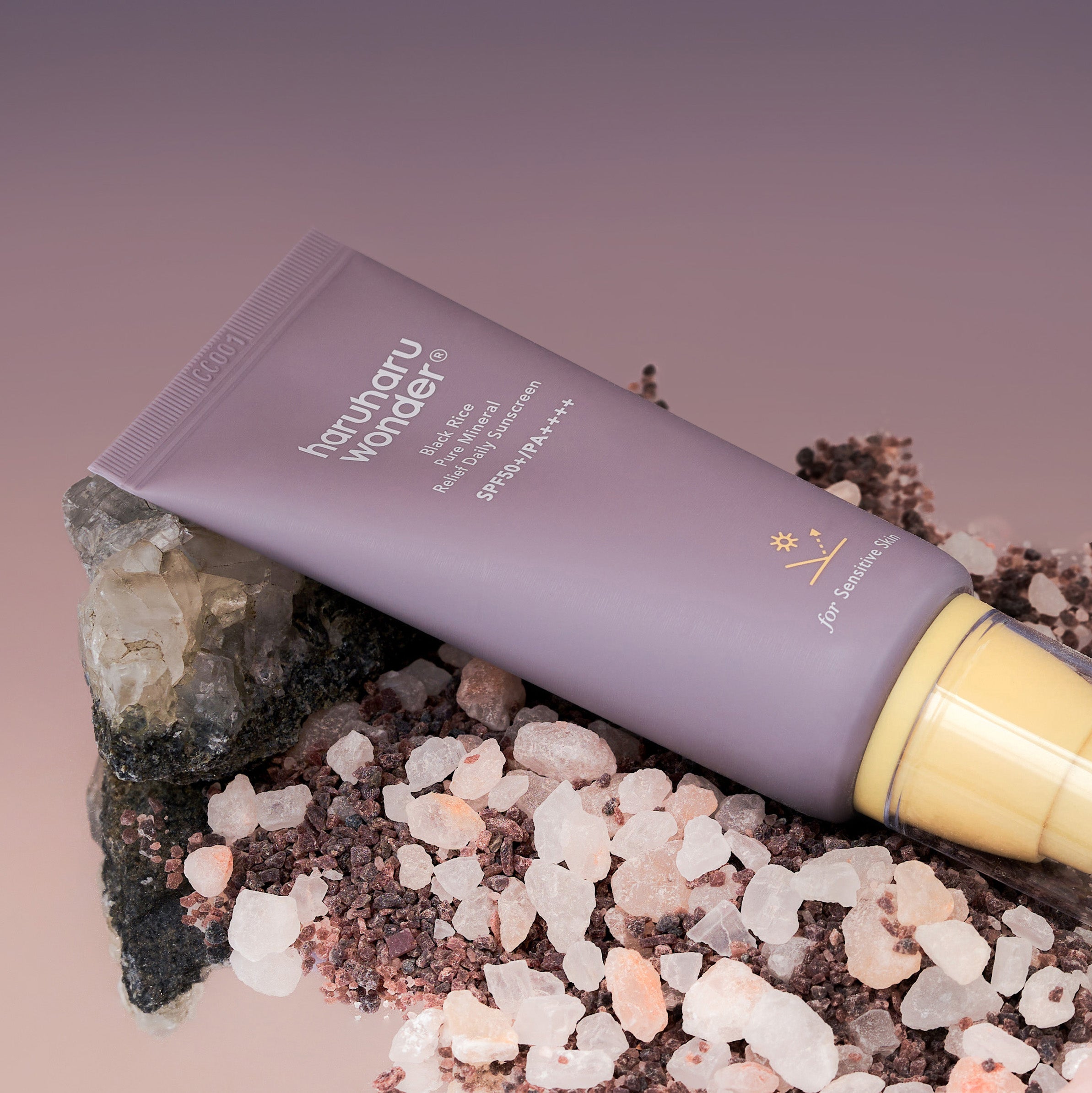 Radiant Black Rice Mineral Sunscreen SPF50+ | Haruharu Wonder