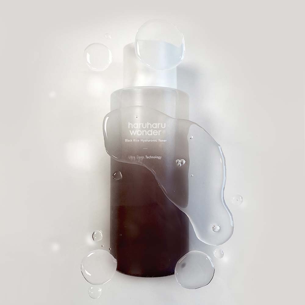 Black Rice Hyaluronic Toner for Radiant Glass Skin | Haruharu Wonder