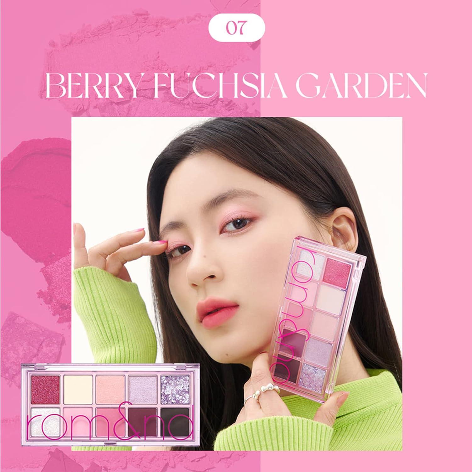 Better Than Palette 6g #Energetic bright 07 Berry Fuchsia Garden | rom&nd