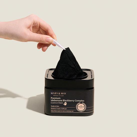 Premium Idebenone Blackberry Complex Essence Mask 20EA/250g | Mary&May