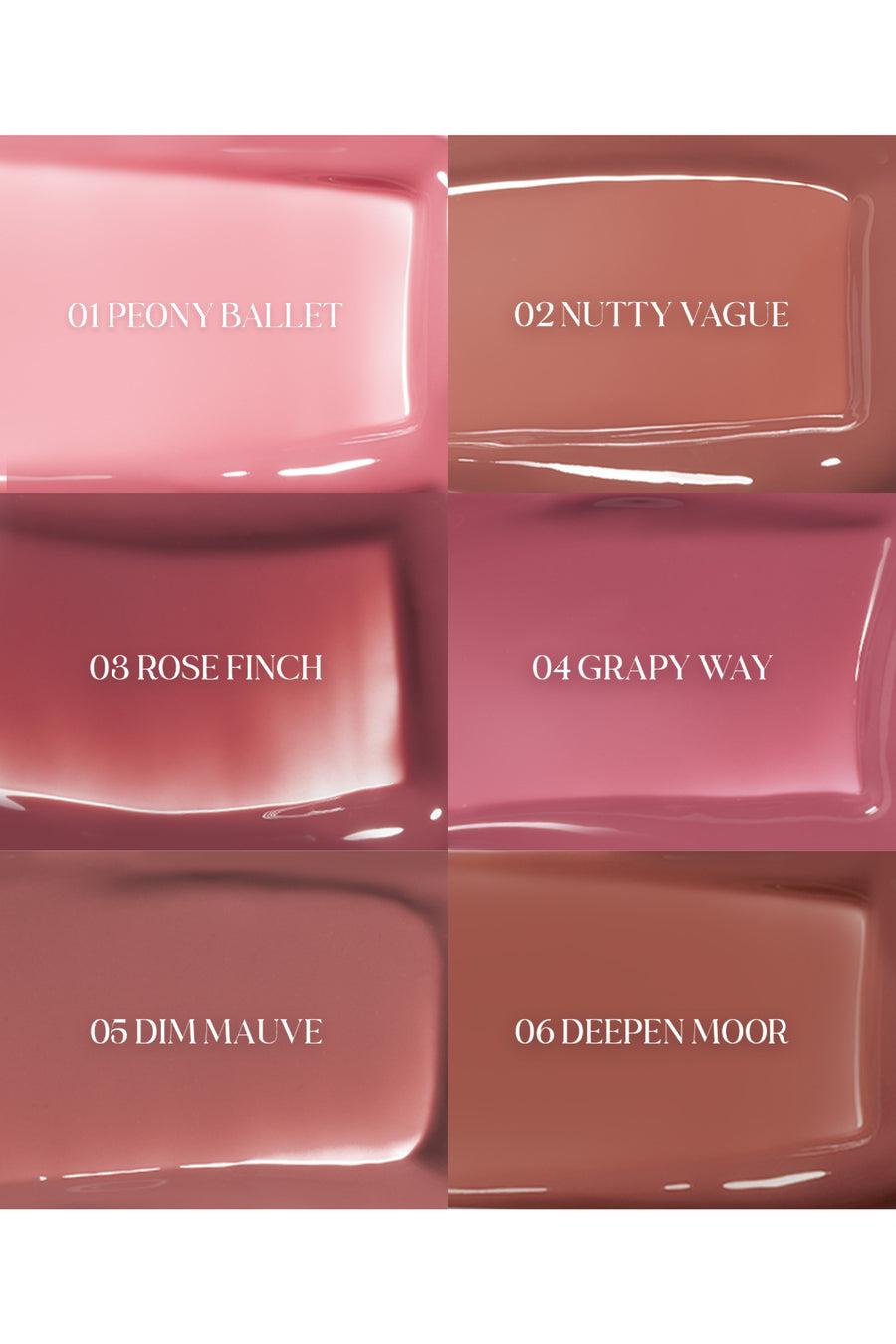 Glasting Color Gloss 4g - 03 Rose Finch | rom&nd