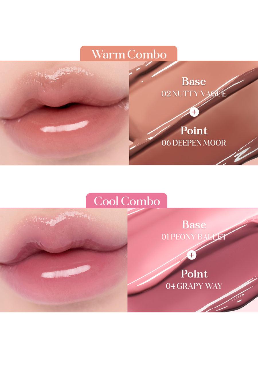 Glasting Color Gloss 4g - 08 Cherry Up | rom&nd
