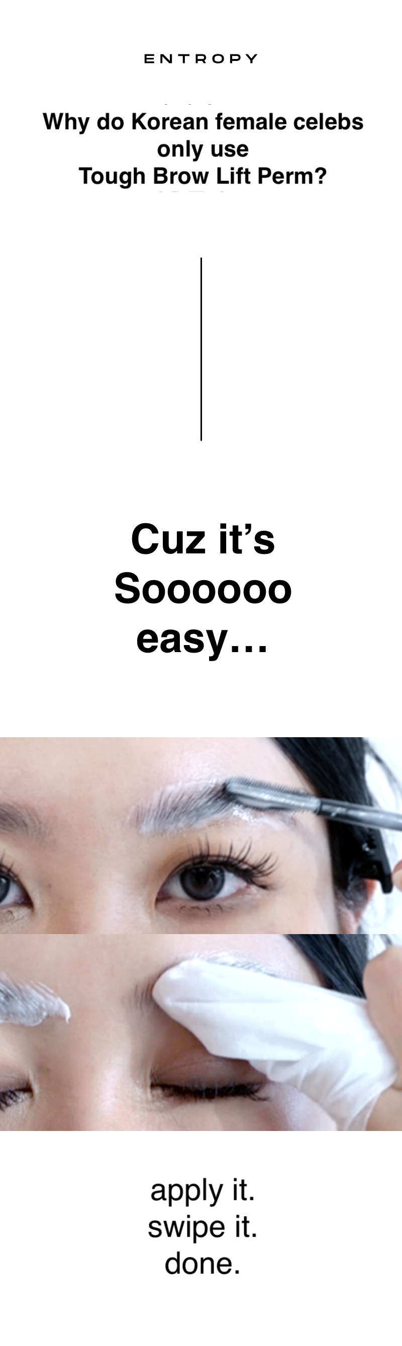 Tough Brow Lift Perm 20g | Entropy