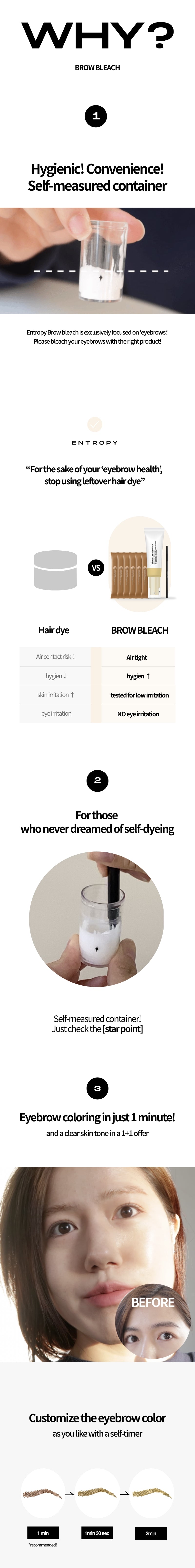 Brow Bleach 50g | Entropy