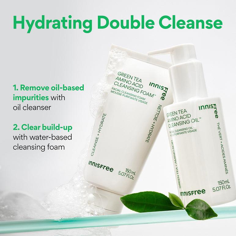 Revitalising Green Tea Amino Acid Cleansing Foam (150ml) | innisfree
