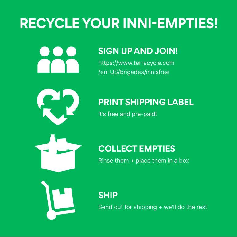 Mousse nettoyante revitalisante aux acides aminés et au thé vert (150 ml) | innisfree