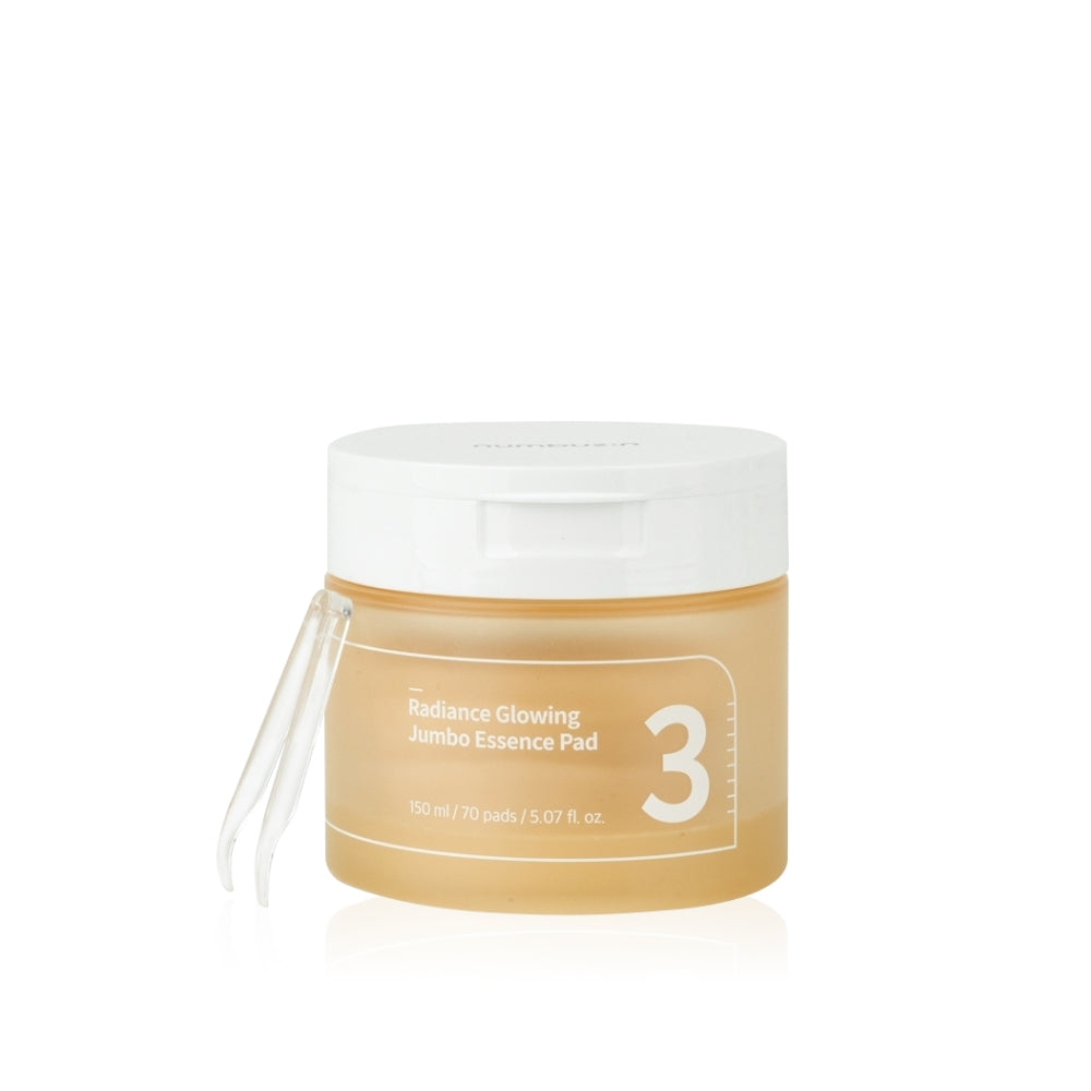 No.3 Radiance Glowing Jumbo Essence Pad 70Pads 150ml | Numbuzin