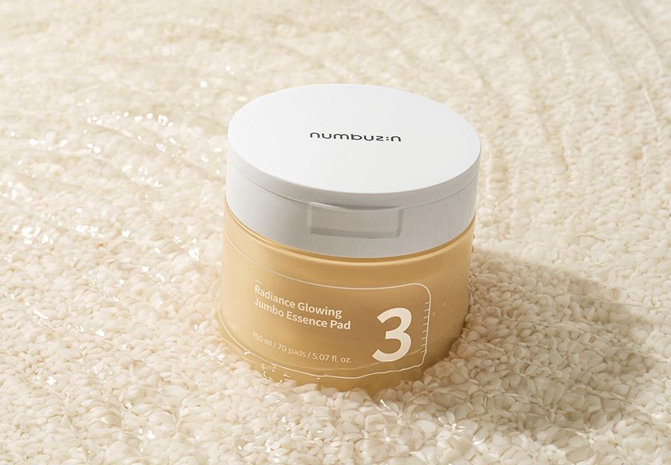 No.3 Radiance Glowing Jumbo Essence Pad 70Pads 150ml | Numbuzin