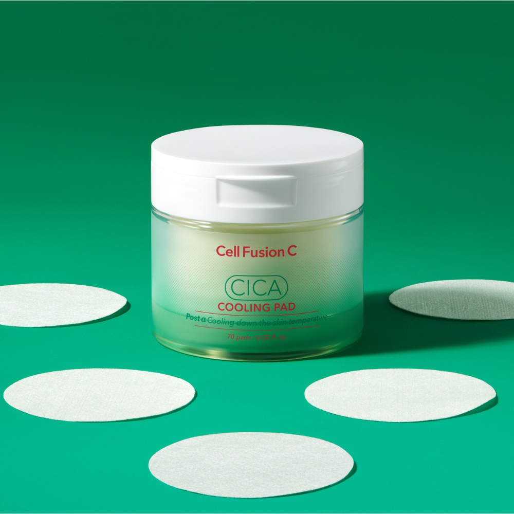 Post Alpha Cica Cooling Pads for Radiant Comfort | CellFusionC