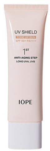 Radiant UV Shield Tone-Up Cream (50ml) | IOPE