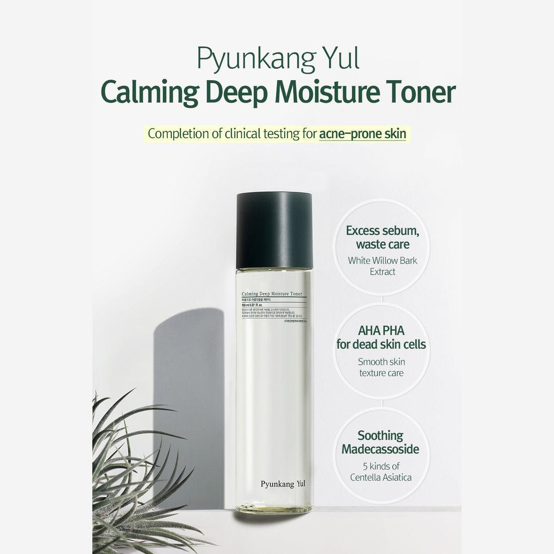 Calming Deep Moisture Toner - 2 Size | Pyunkang Yul