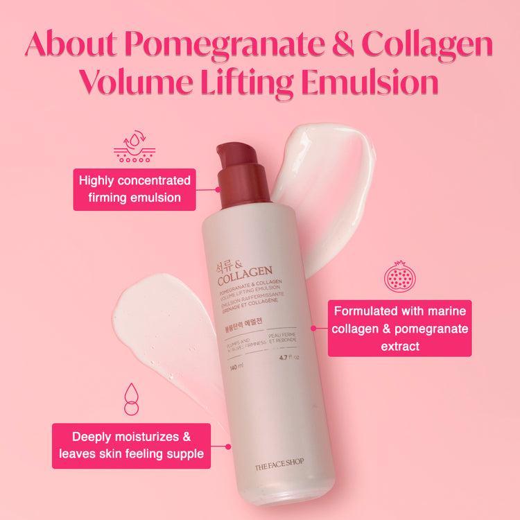 Pomegranate & Collagen Luxe Volume Lifting Emulsion (140ml) | The Face Shop