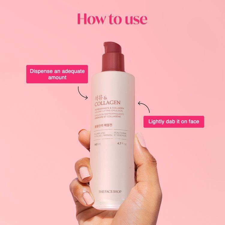 Pomegranate & Collagen Luxe Volume Lifting Emulsion (140ml) | The Face Shop