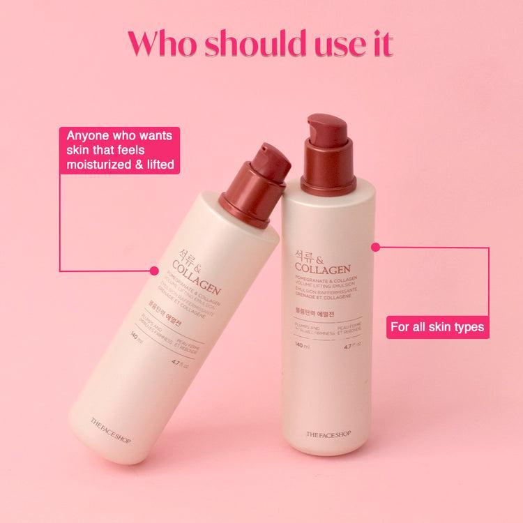 Pomegranate & Collagen Luxe Volume Lifting Emulsion (140ml) | The Face Shop