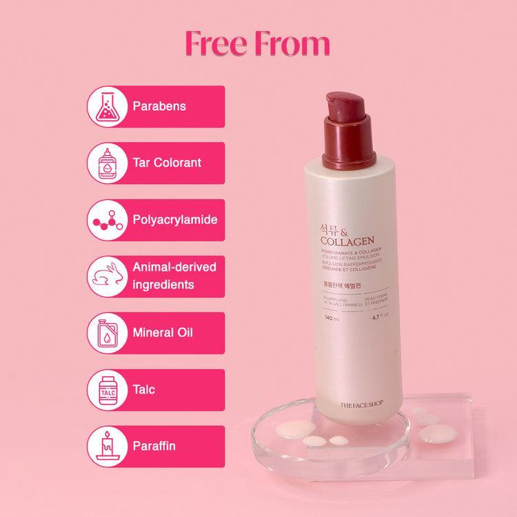 Pomegranate & Collagen Luxe Volume Lifting Emulsion (140ml) | The Face Shop