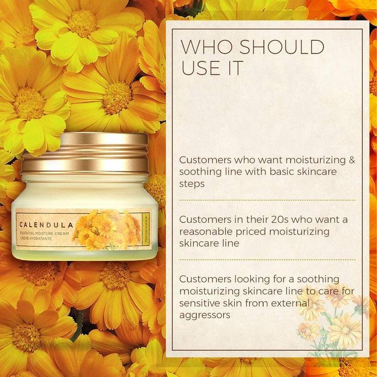 Calendula Essence Luxe Hydration Cream (50ml) | The Face Shop