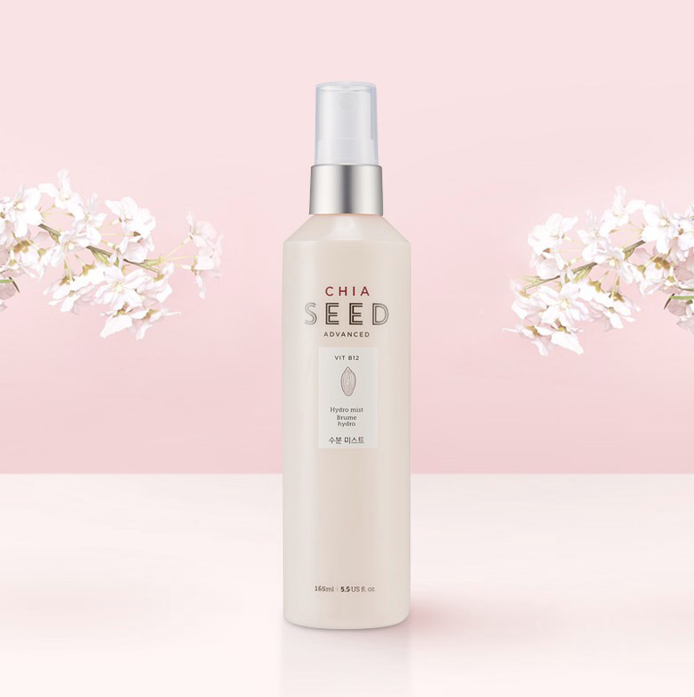 Chia B12 Hydro Mist: Elisir rivitalizzante per una pelle radiosa (165 ml) | The Face Shop