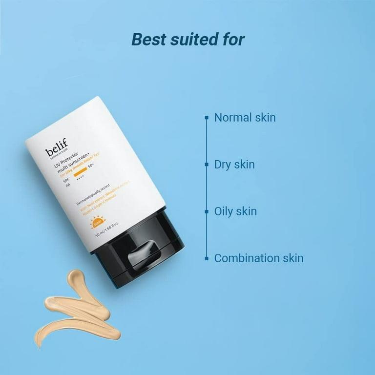 Radiant Shield: Luxe UV Protector Multi SPF 50+ Sunscreen (50 ml) | belif