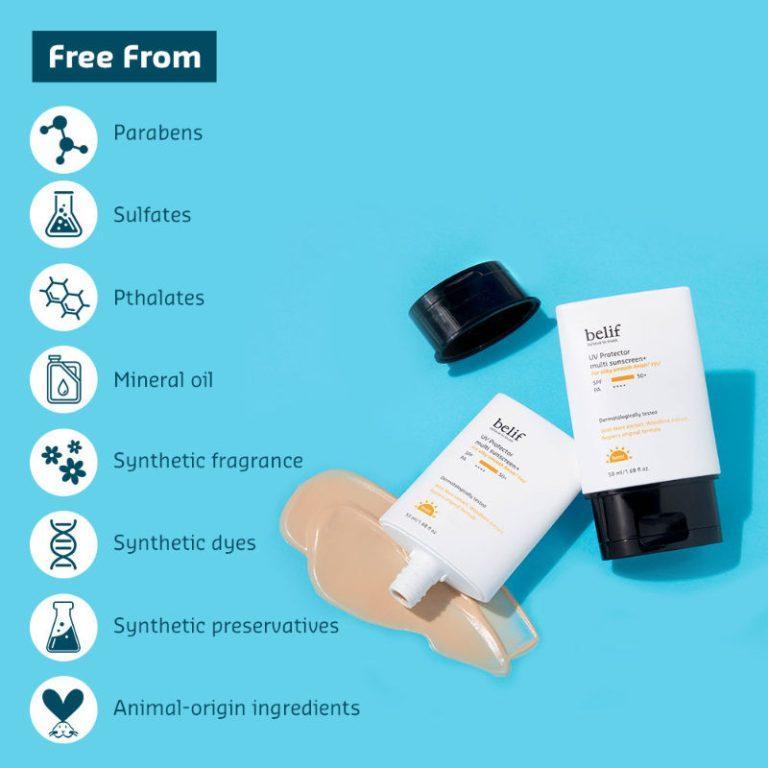 Radiant Shield: Luxe UV Protector Multi SPF 50+ Sunscreen (50 ml) | belif