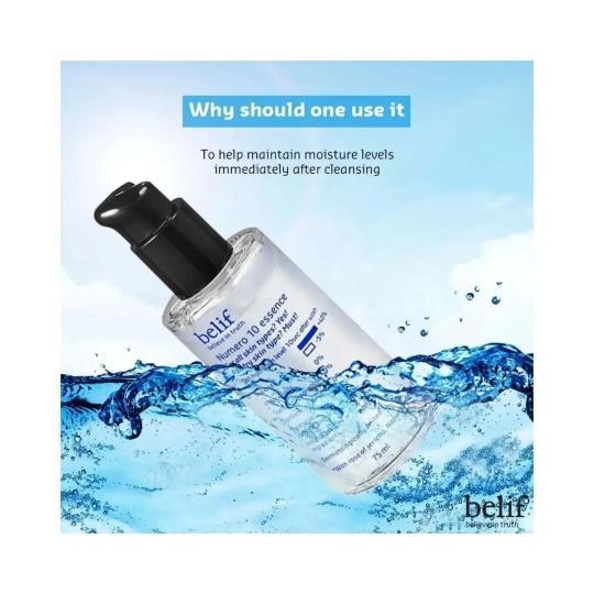 Numero 10 Essence: The Ultimate Hydration Elixir for Timeless Beauty 75ml | belif