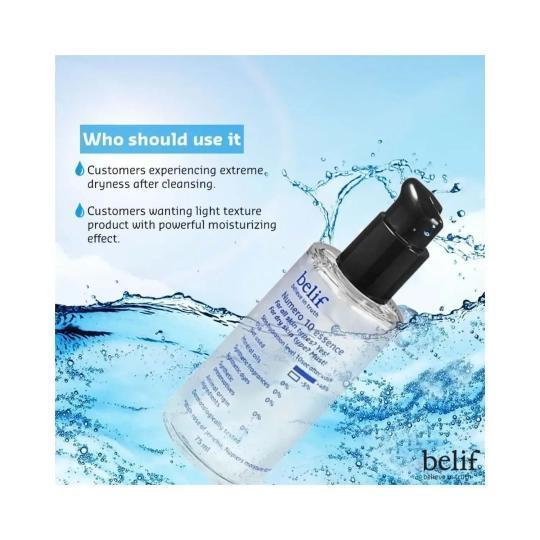 Numero 10 Essence: The Ultimate Hydration Elixir for Timeless Beauty 75ml | belif