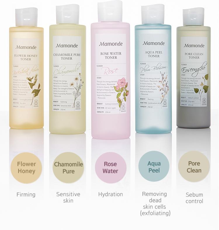 Hydrating Rose Water Toner with 90.97% Rose Extract (250ml) | Mamonde