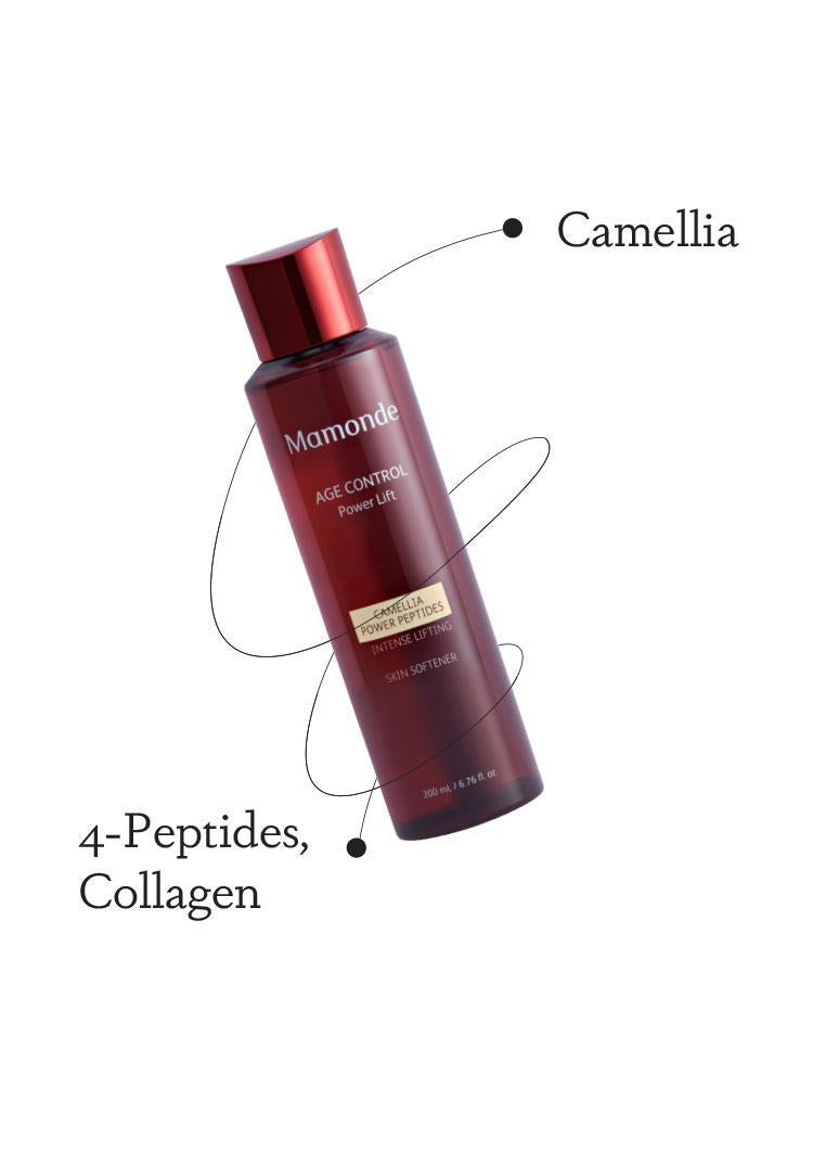 Revitalising Camellia Saponin Skin Lift Softener (200ml) | Mamonde
