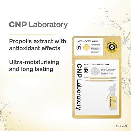 2-Step Propolis Energy Active Ampule Mask (5 Sheets) | CNP Laboratory