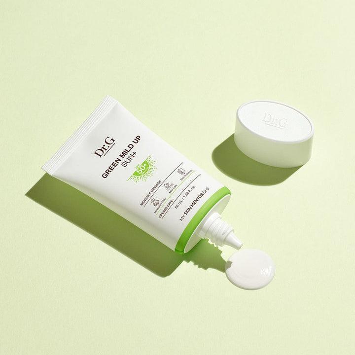Crème solaire revitalisante verte Mild Up SPF 50+/ PA++++ (50 ml) | Dr.G
