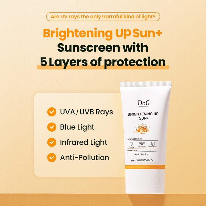 Radiant Glow SPF 50+ Sun Protection Elixir (50ml) | Dr.G