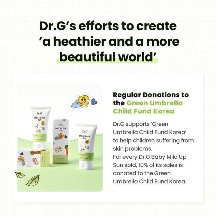 Gentle Radiance Baby Sunscreen SPF 50 - Easy Mineral Protection for Delicate Skin (60ml) | Dr.G
