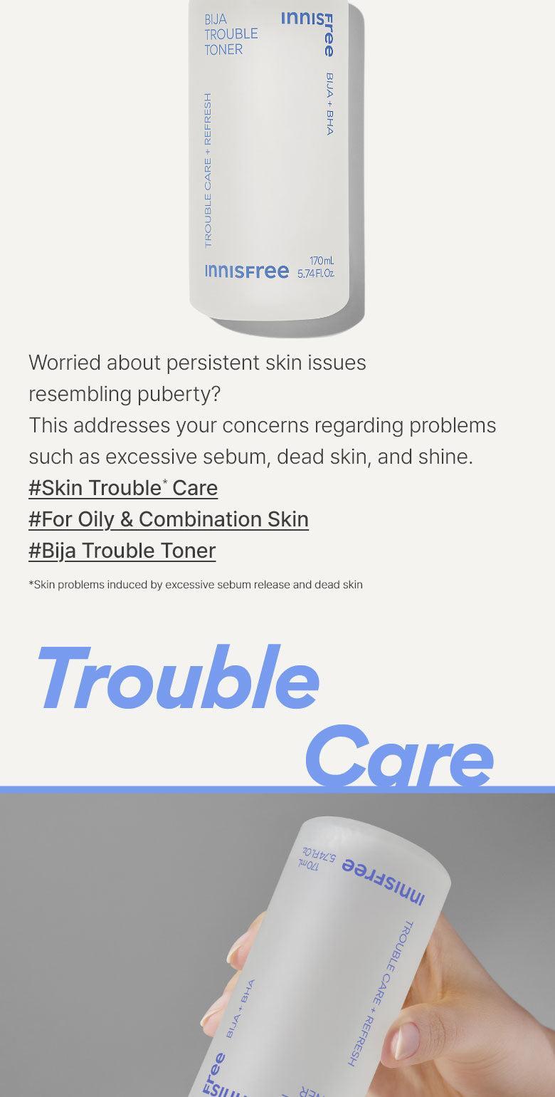 Revitalising Bija Trouble Toner (170ml) | innisfree