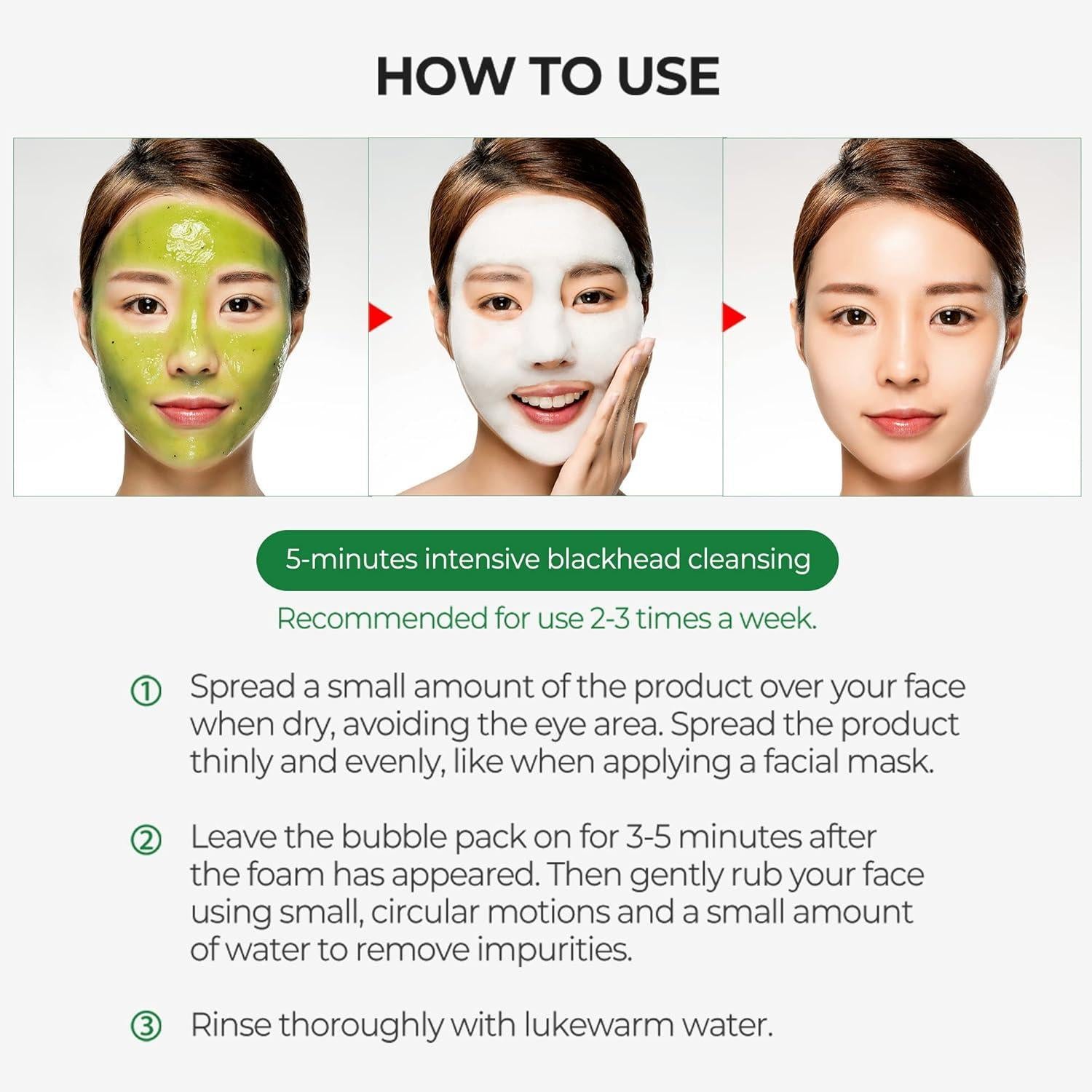 Bye Bye Blackhead 30 Days Miracle Green Tea Tox Bubble Cleanser 120g | SOME BY MI