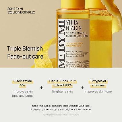 Yuja Niacin 30 Days Miracle Brightening Toner 150ml | SOME BY MI