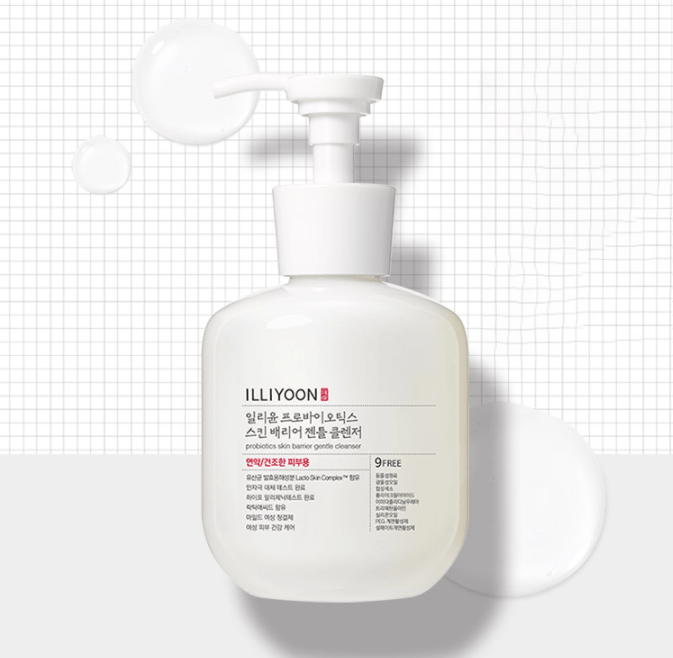 Probiotics Skin Barrier Gentle Cleanser 300ml | Illiyoon