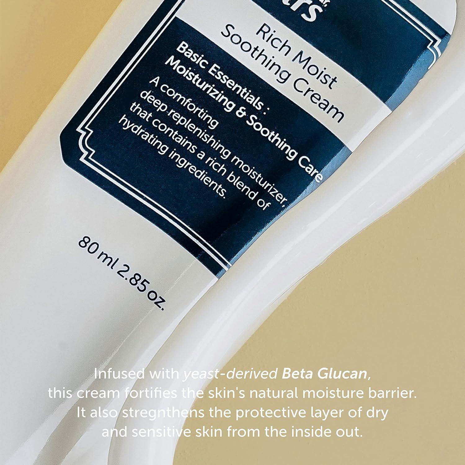 Luxurious Rich Moist Soothing Cream for Sensitive Skin (80ml) | Klairs