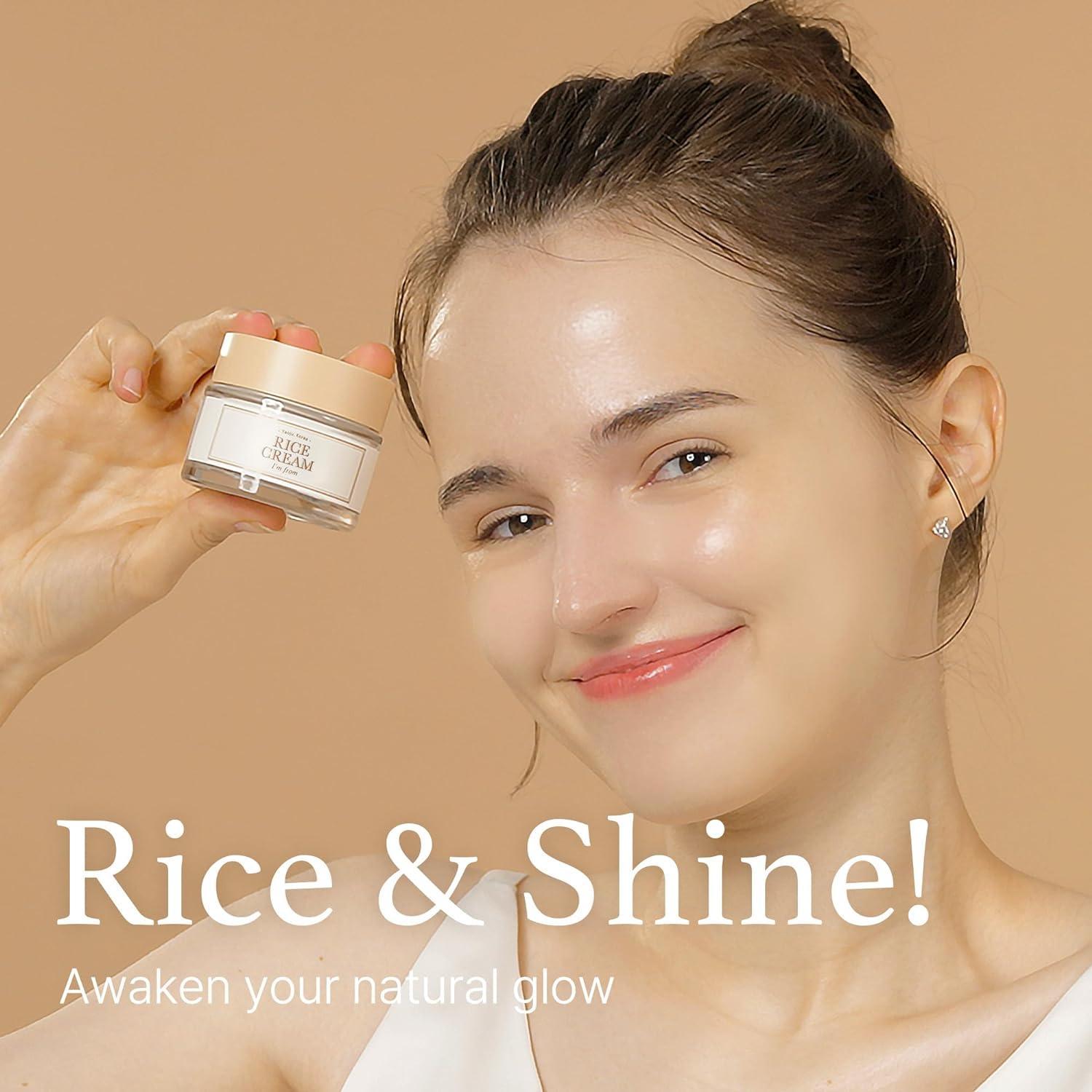 Luxurious Rice Bran Ceramide Moisture Cream (50g) | I'm From