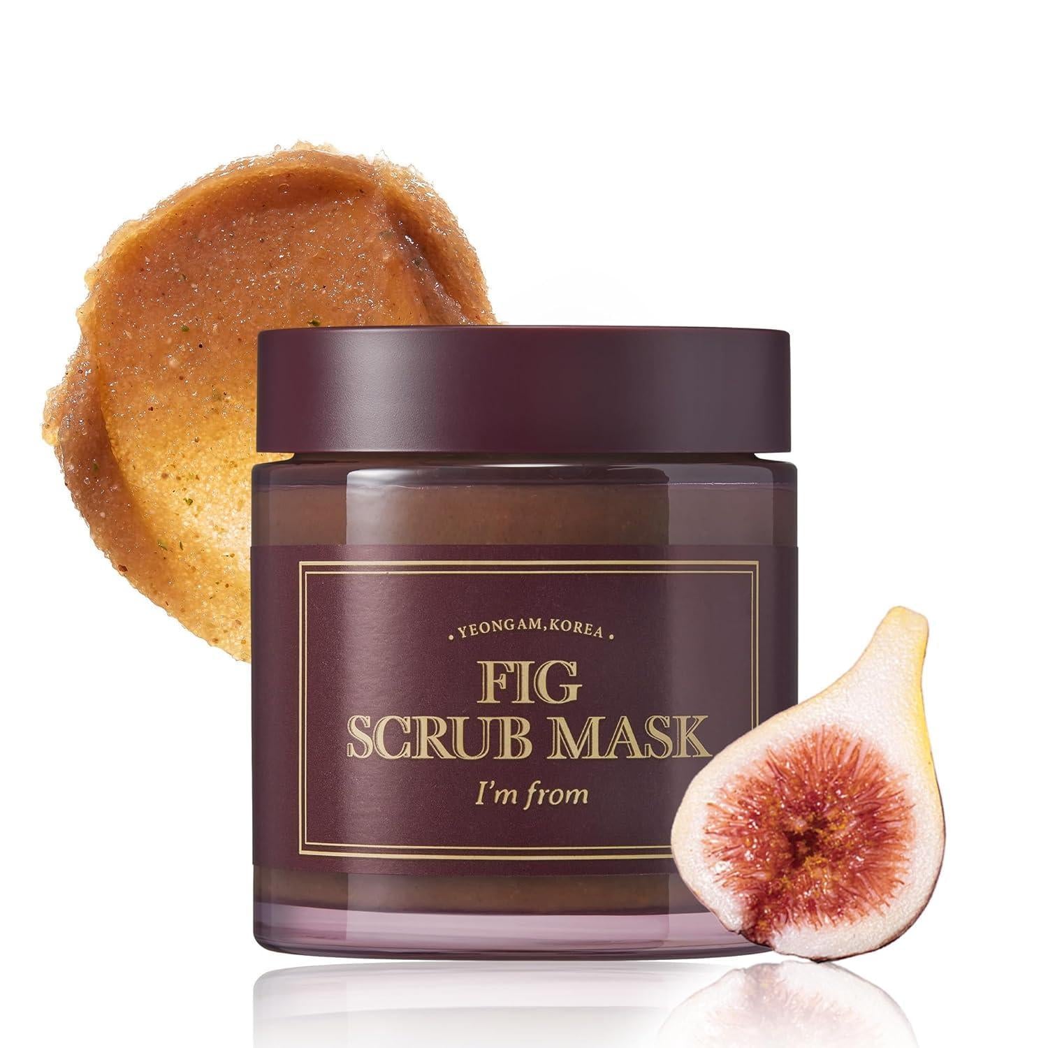 Exquisite Fig Scrub Mask for Radiant Skin (120g) | I'm From